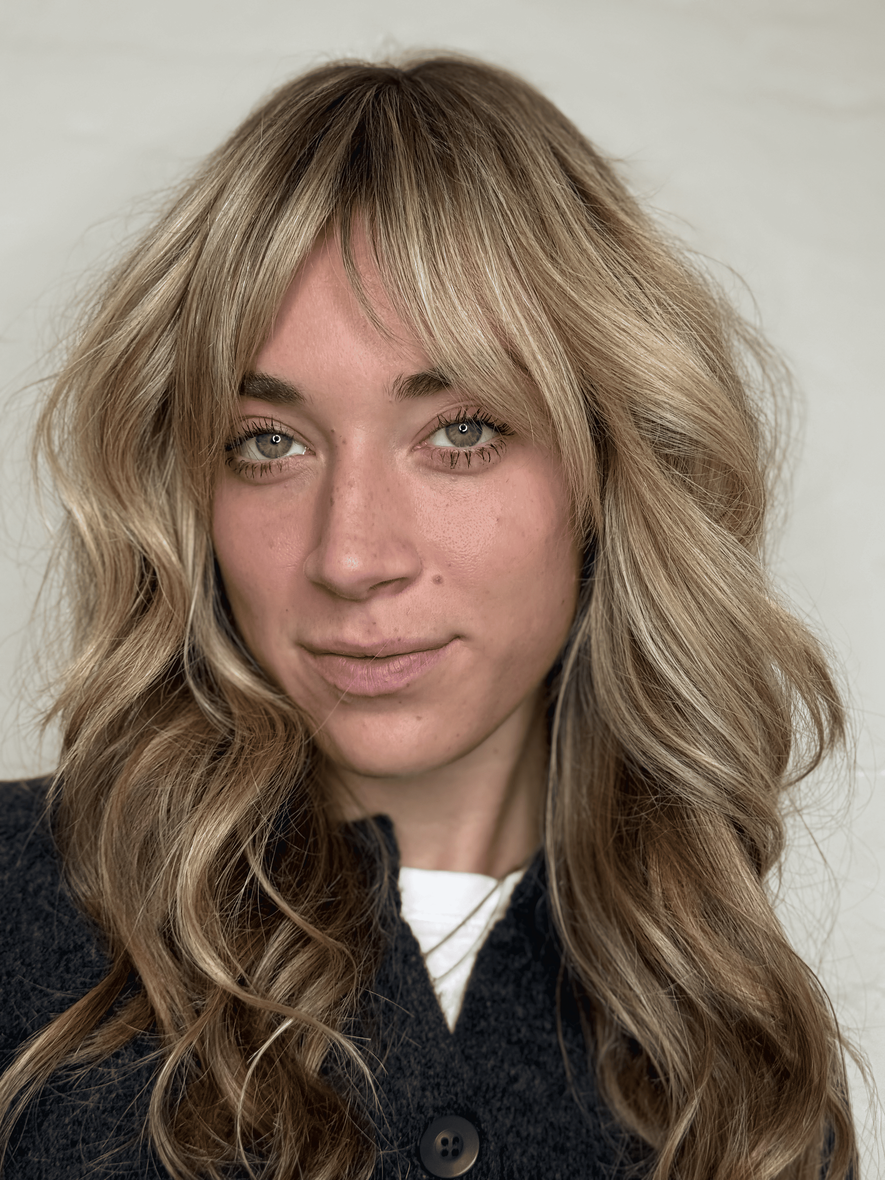 Salon hair look