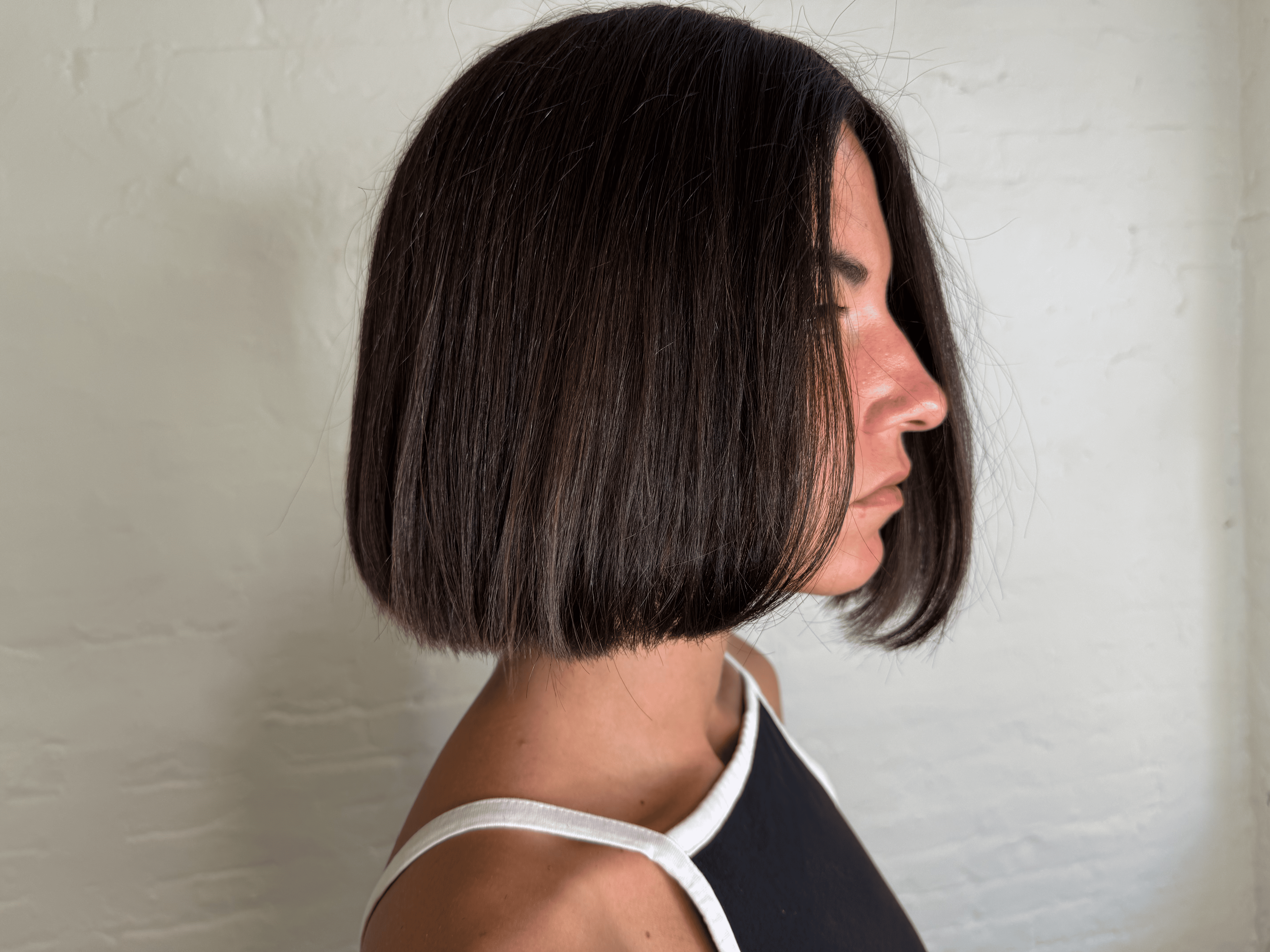 Salon hair look