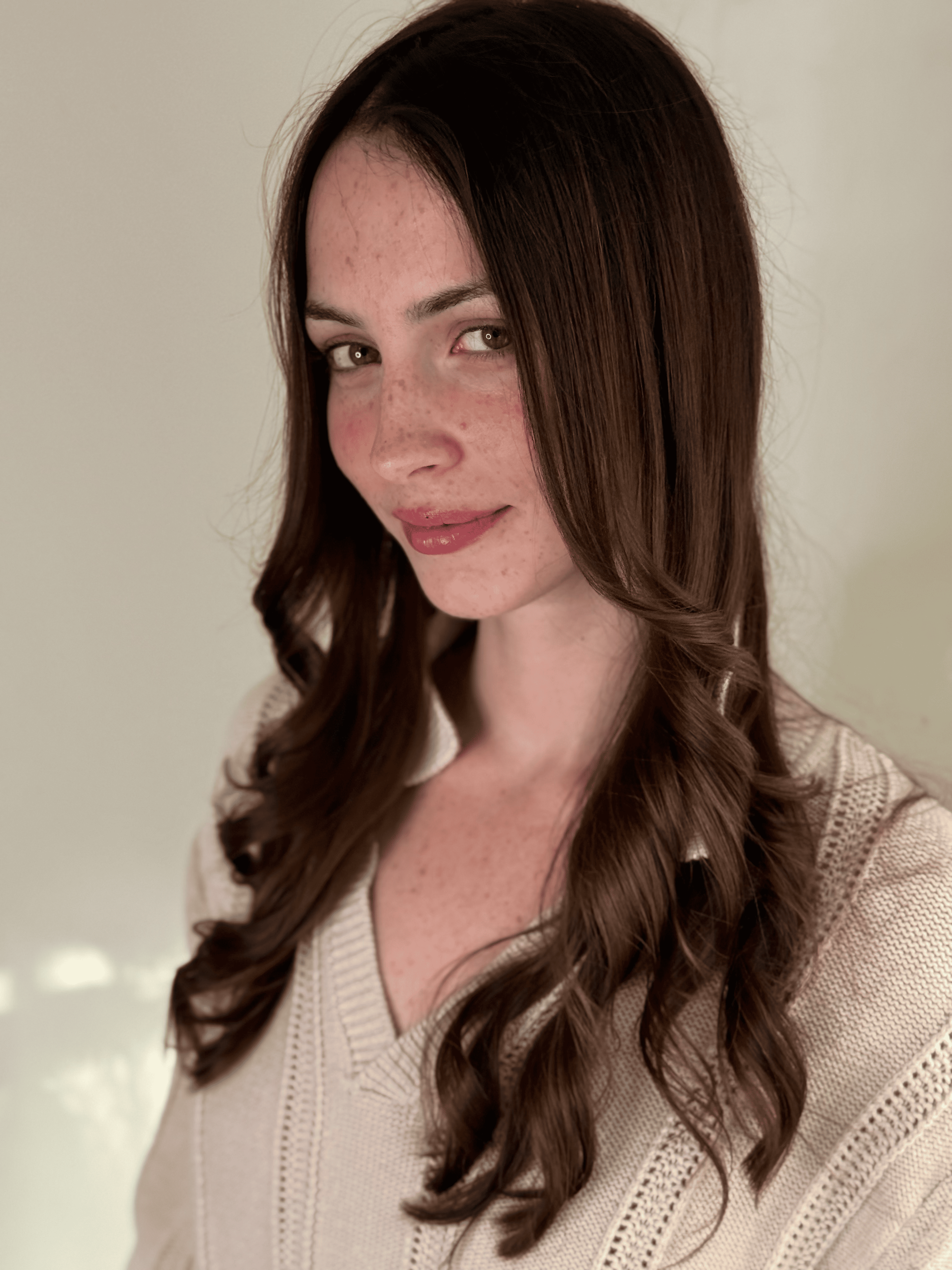 Salon hair look